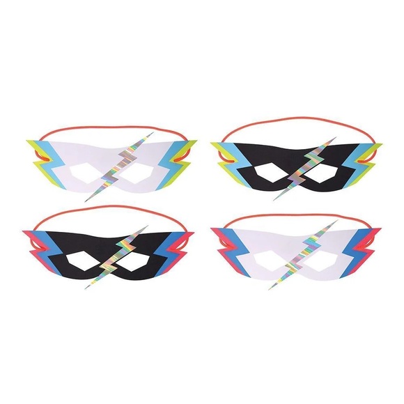 NEW Meri Meri Zap! Party Masks - Picture 1 of 3